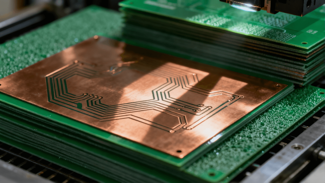 HDI板基材選擇與內(nèi)層圖形制作在電子制造車間.png