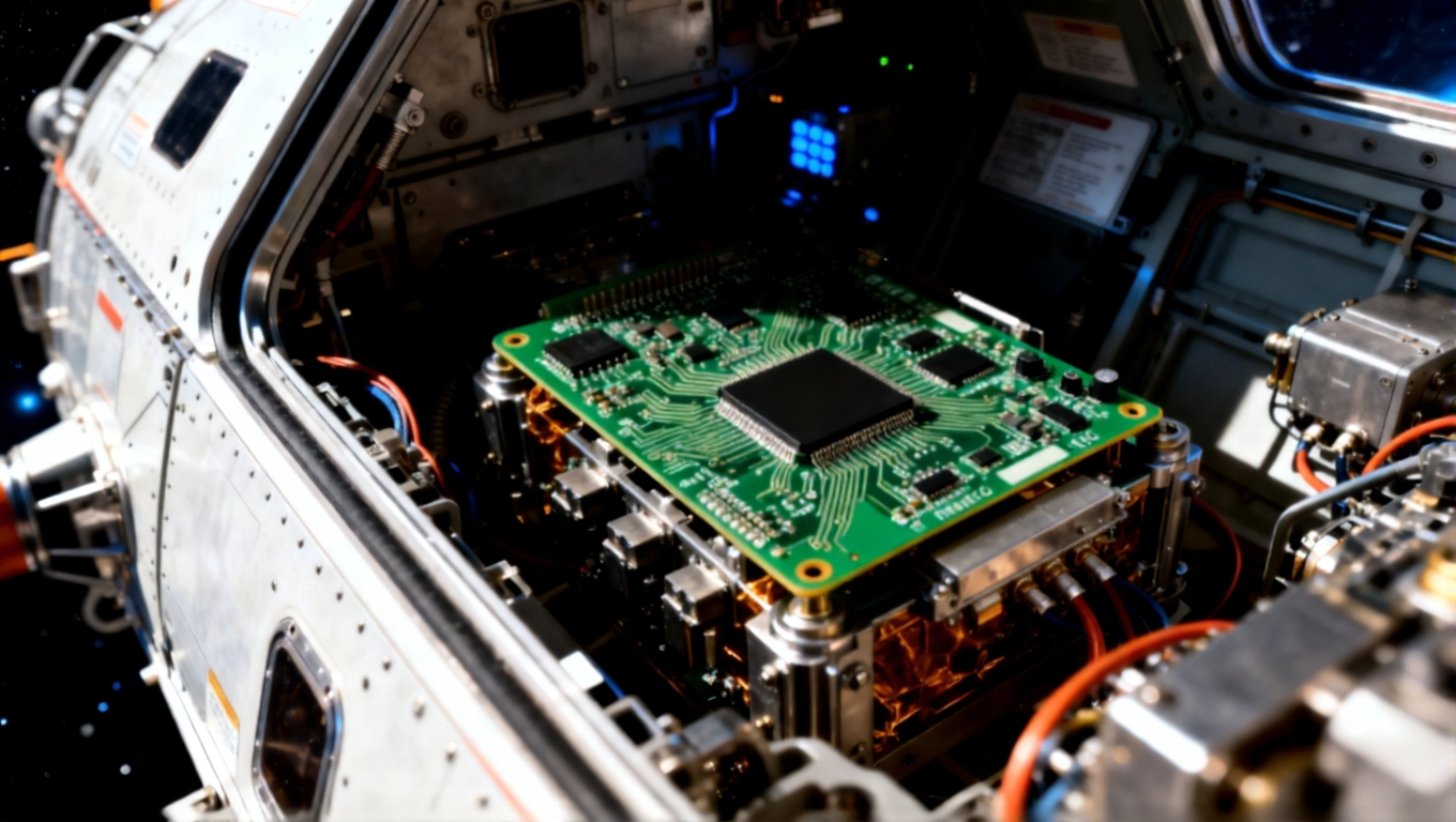 衛(wèi)星或航天設(shè)備中的耐高溫抗振動(dòng)電路板，采用 PI 或 LCP 基材.png