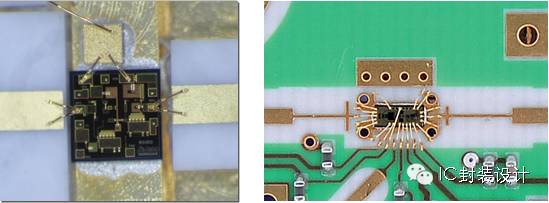 圖6 低弧度雙線鍵合和金線阻抗匹配